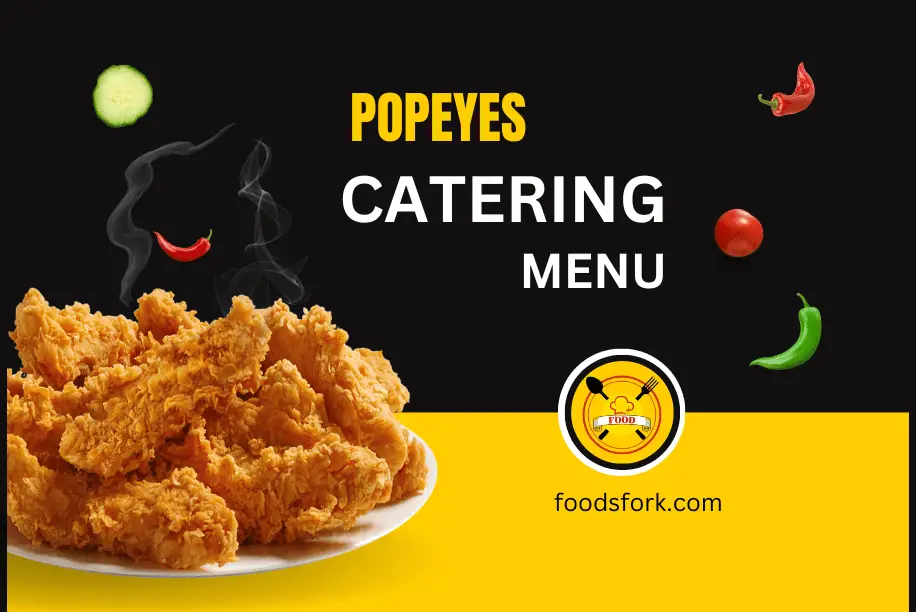 Popeyes Catering Menu