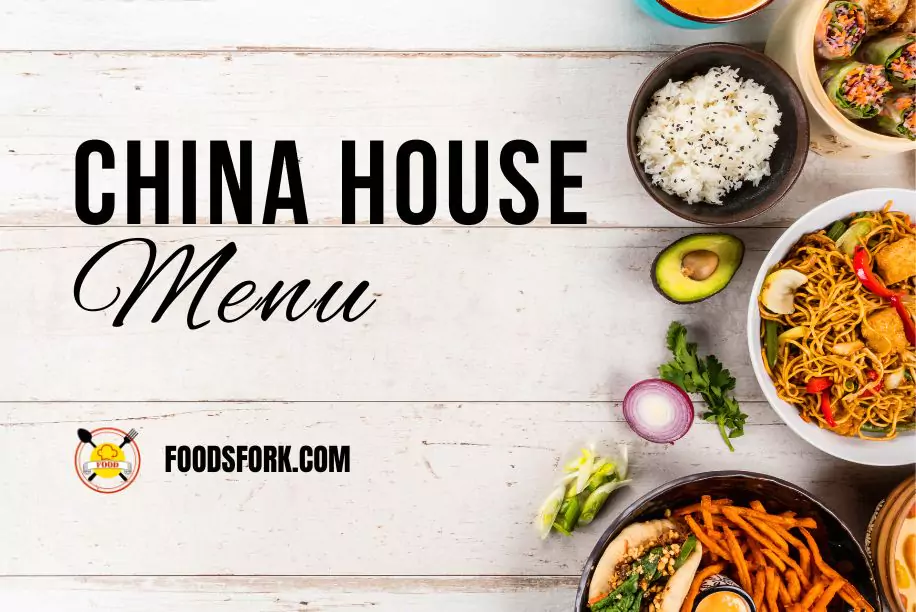 china house menu