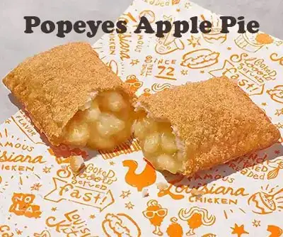 popeyes apple pie