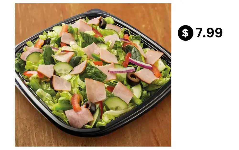 Chicken & Bacon Ranch Salad Price