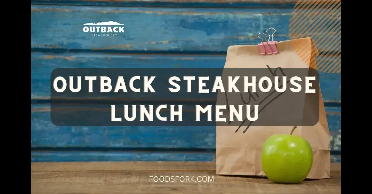 Outback steakhouse lunch menu