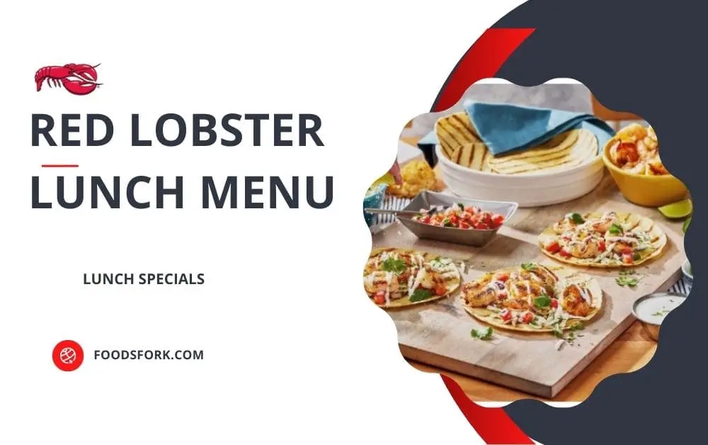 RED LOBSTER LUNCH MENU WITH PRICES