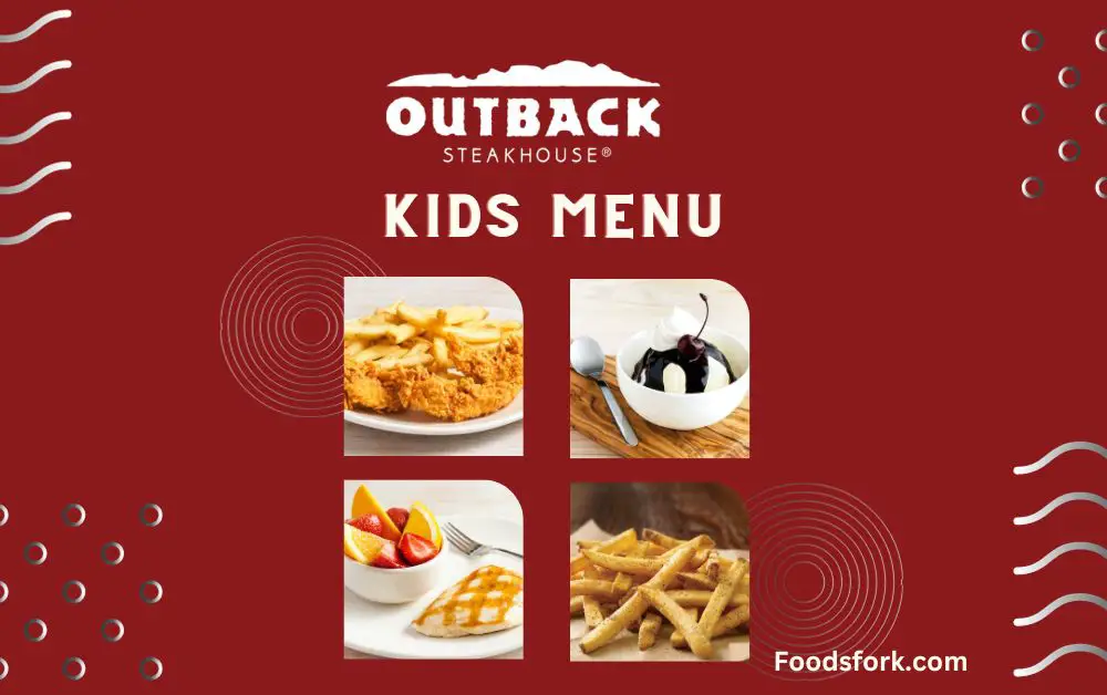 Outback Steakhouse Kids Menu